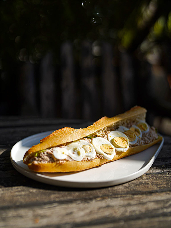 sandwich oeuf mayonnaise restaurant min de rungis