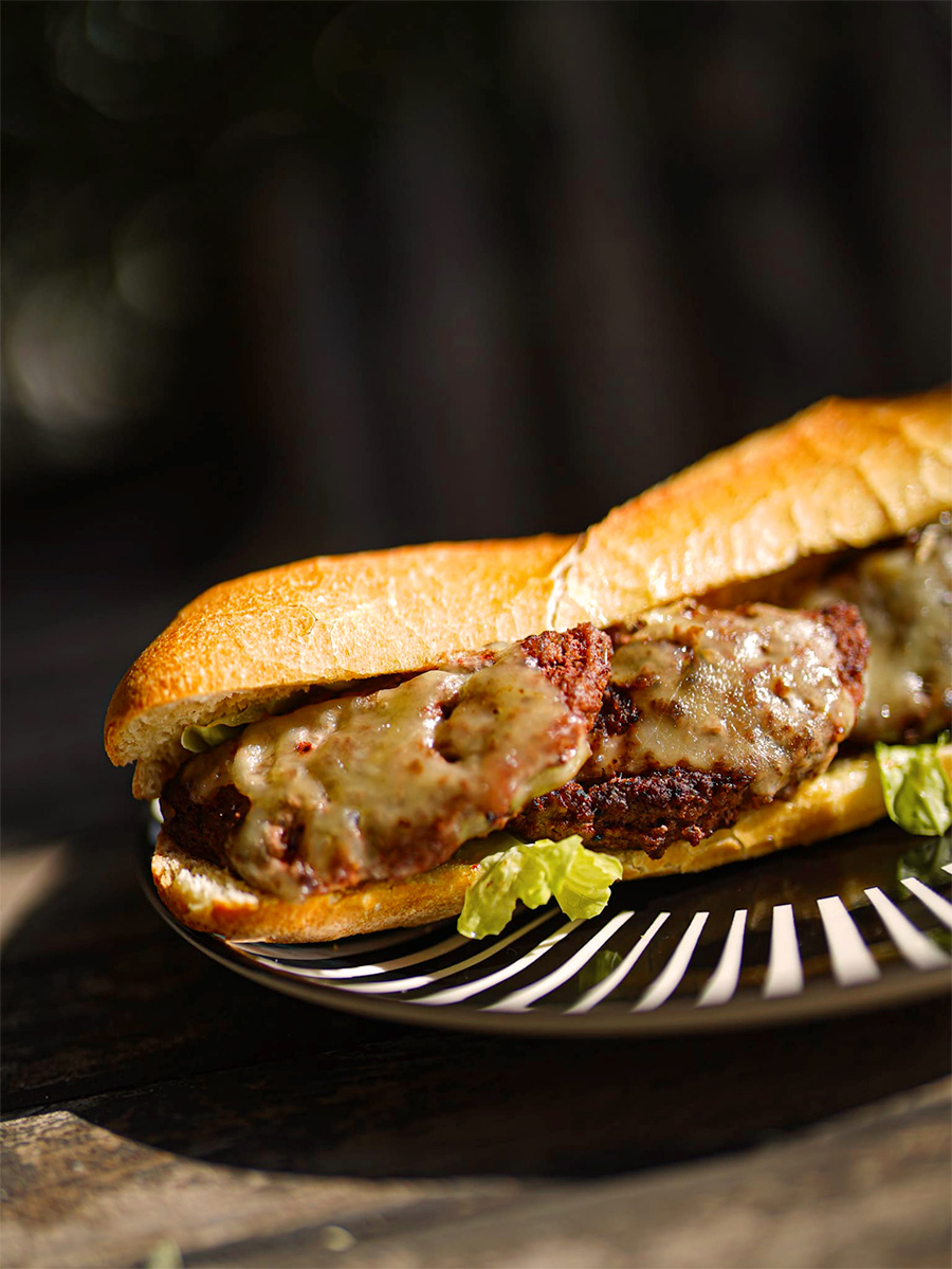 sandwich steak fromage restaurant min de rungis